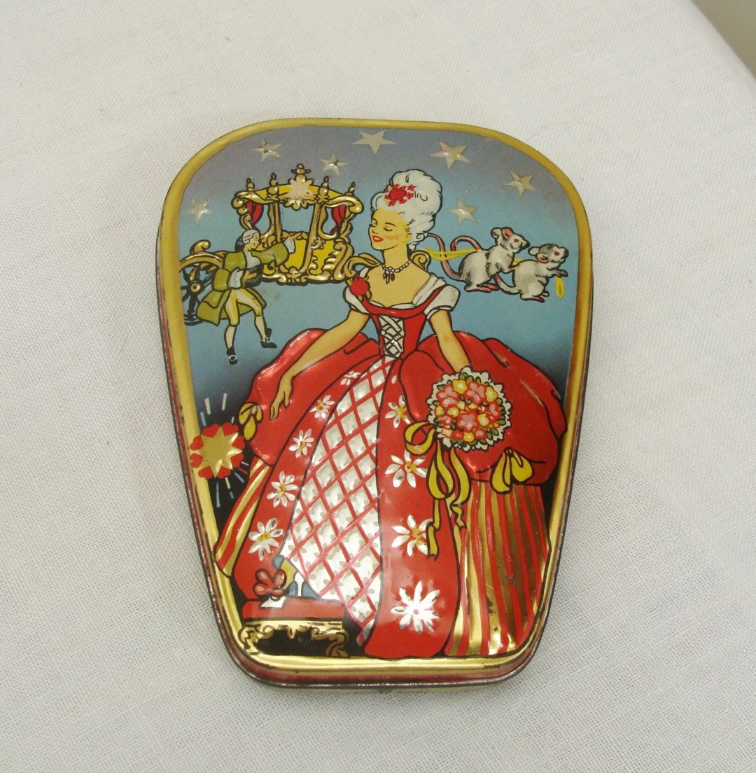 CINDERELLA CANDY TIN 
